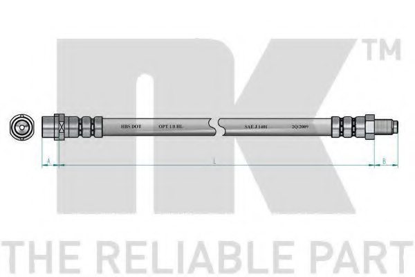 NK 853330 Brake Hose
